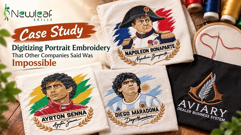 Digitizing Portrait Embroidery That Other Companies Said Was Impossible