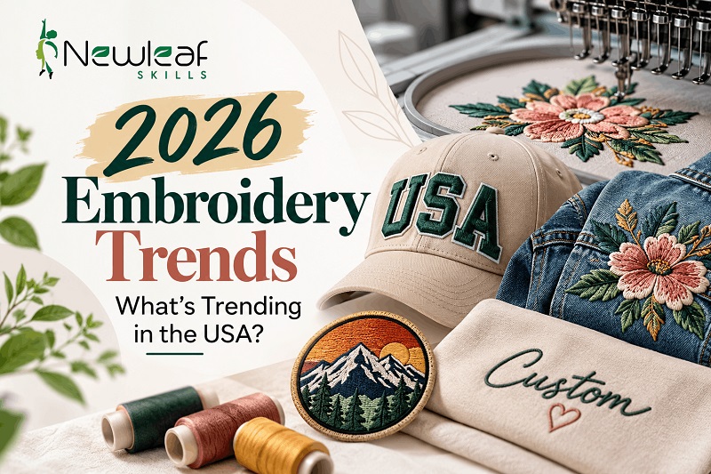 2026 Embroidery Trends: What’s Trending in the USA?