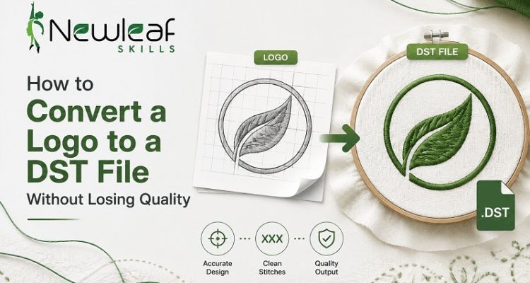 DST embroidery file format example
