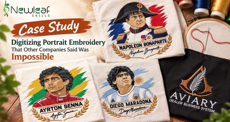 Digitizing Portrait Embroidery That Other Companies Said Was Impossible