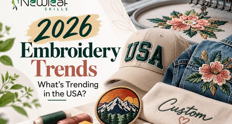 2026 Embroidery Trends: What's Trending in the USA?